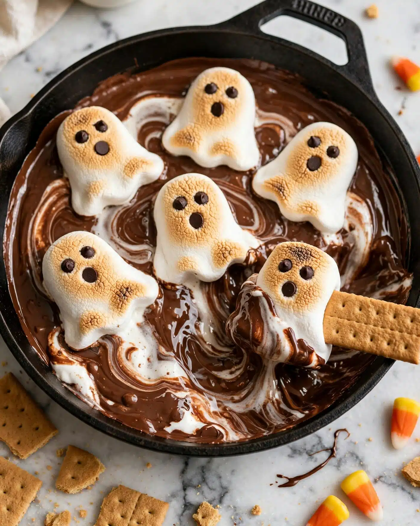 Ghost S'mores Dip Recipe