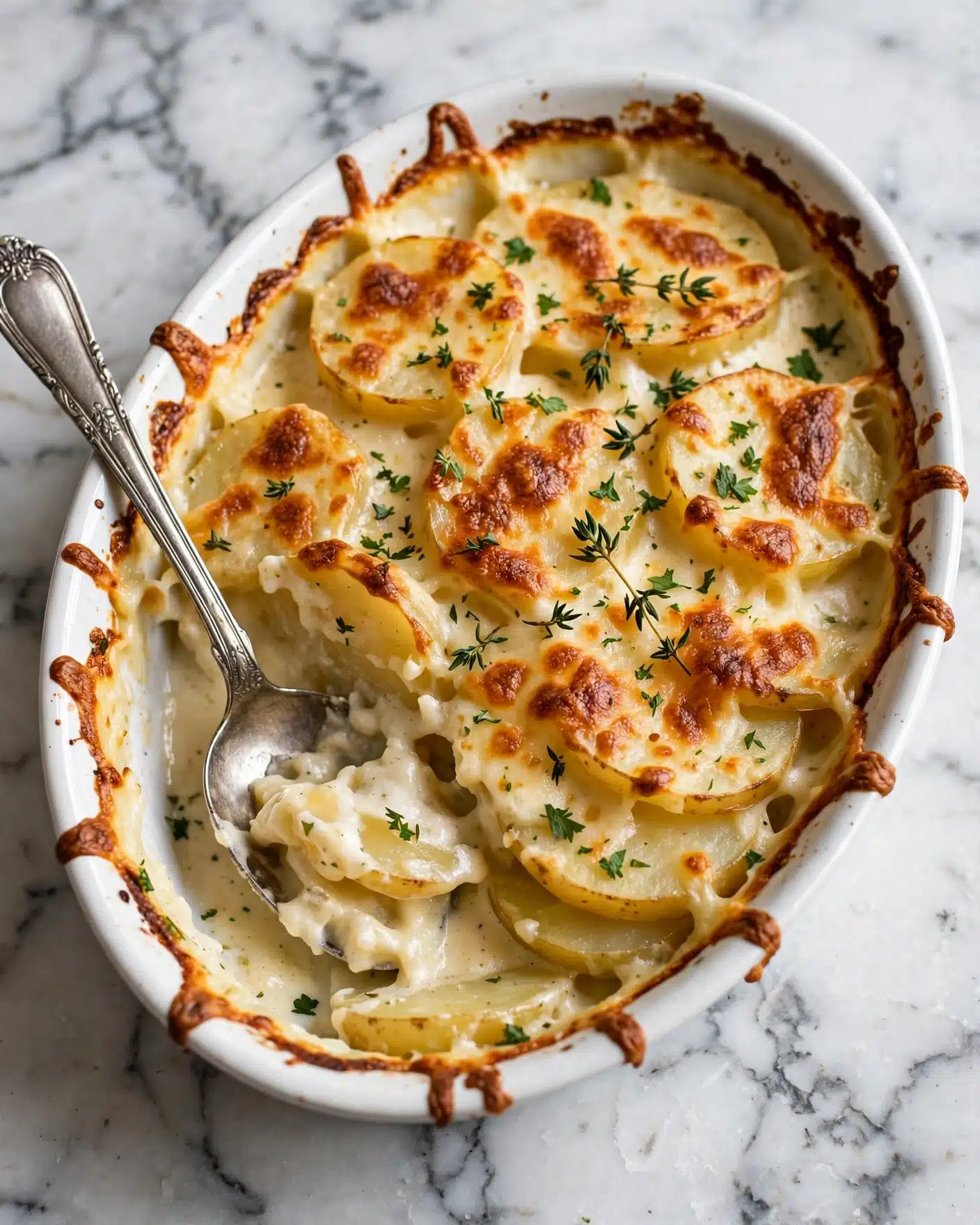 French Onion Potato Gratin Recipe