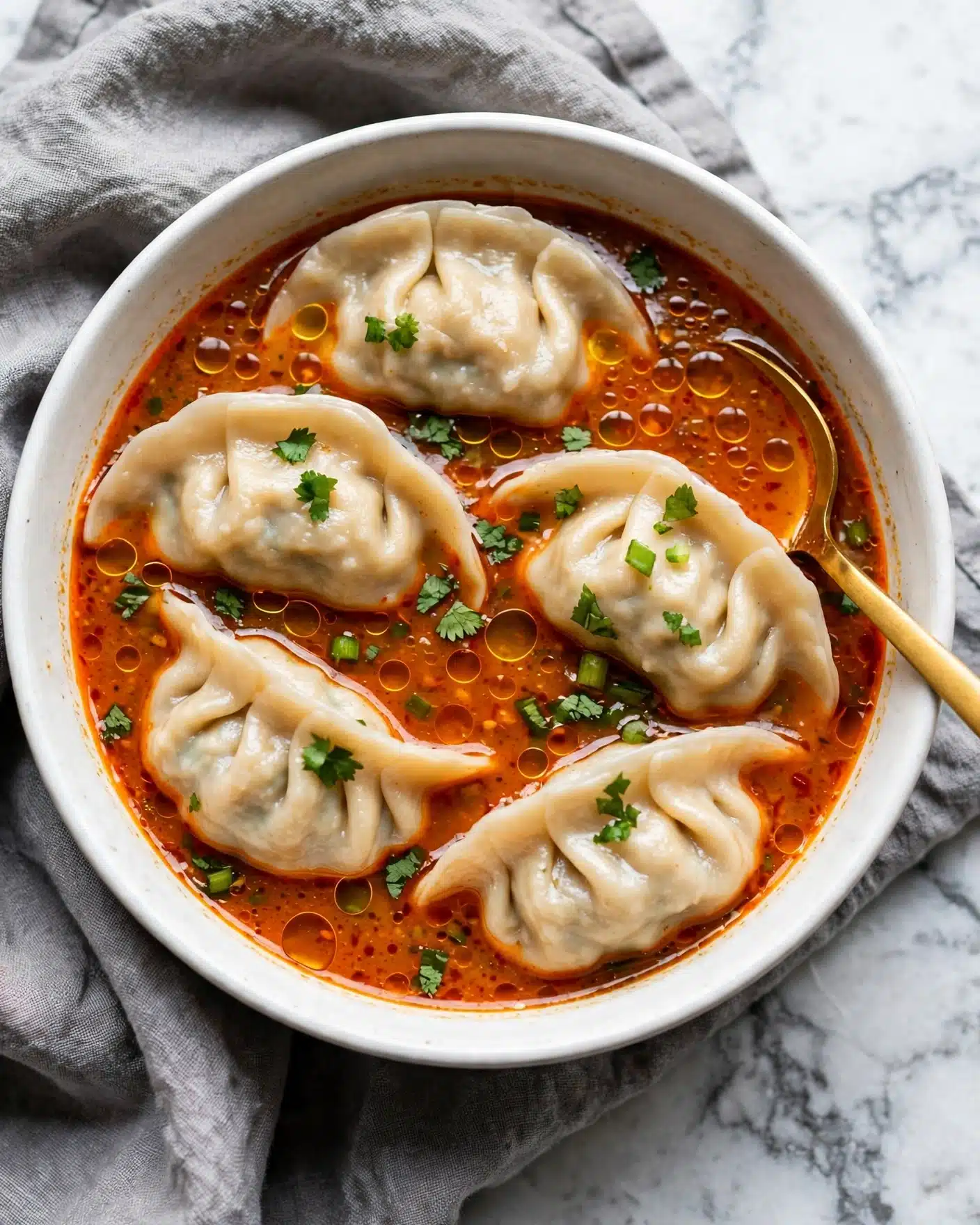 Coconut Curry Soup with Vegan Dumplings Recipe