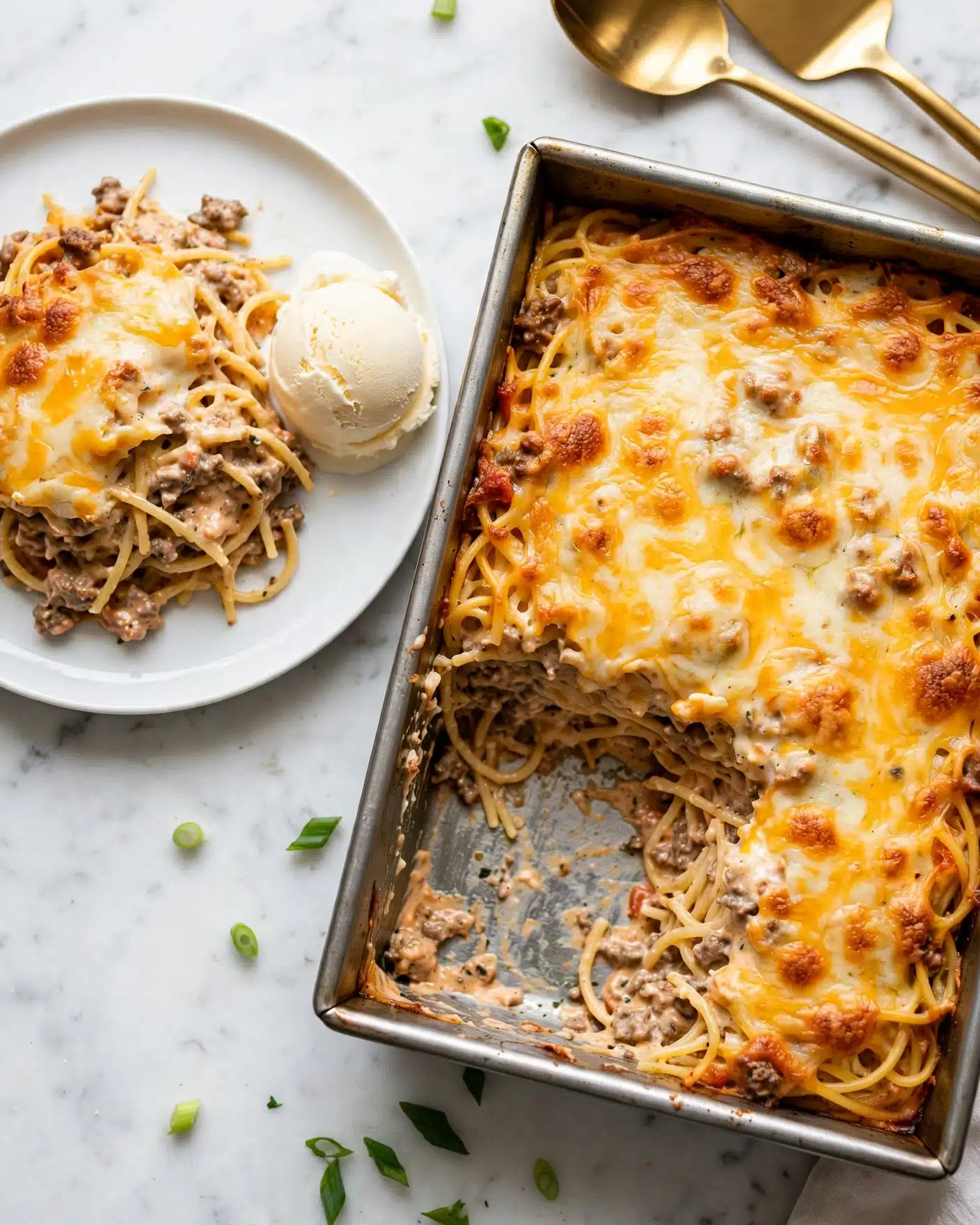 Spaghetti Pie Casserole Recipe