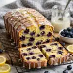 Lemon Blueberry Greek Yogurt Loaf Cake Recipe
