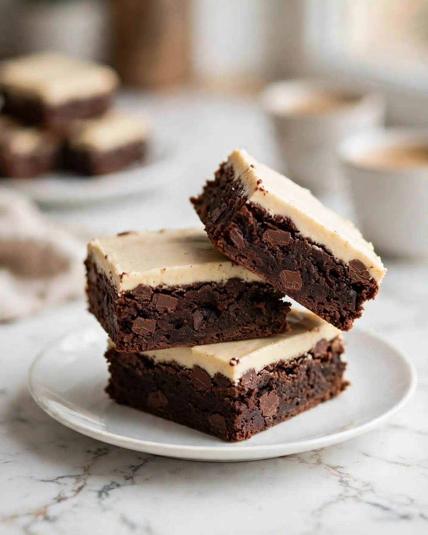 Brownies with Cream Cheese Icing Recipe