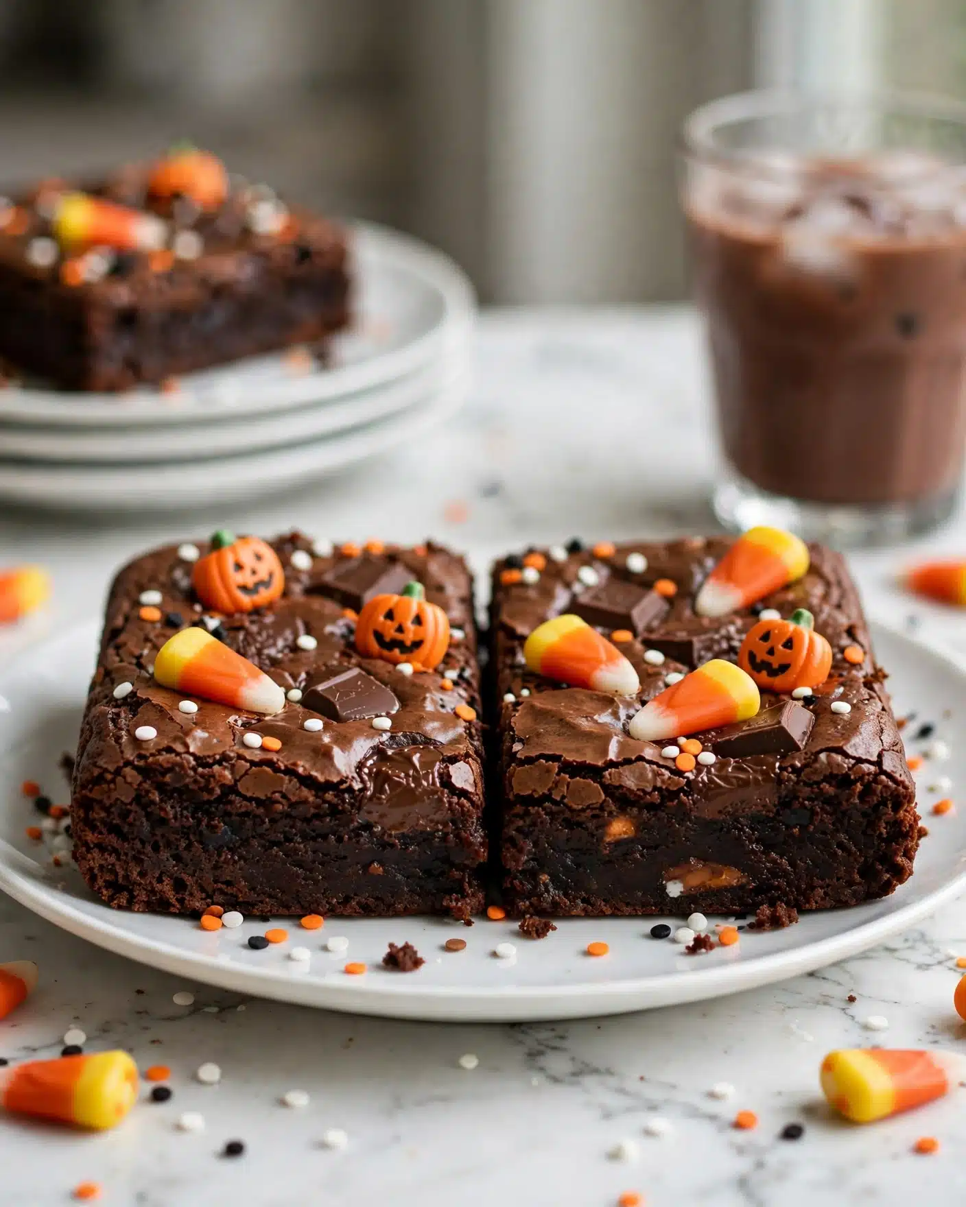 Leftover Candy Brownies Recipe